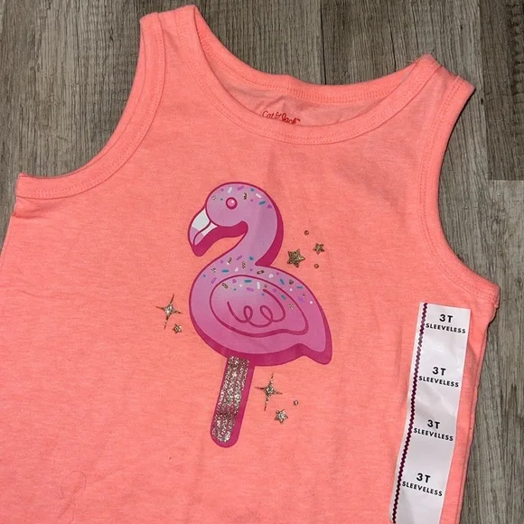 Cat & Jack Toddler Girl Tanks - Picture 3 of 4